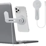 Levelo Energia Magsafe Wireless Charging Phone Stand - Silver-0