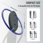 حامل عمودي لجهاز بلايستيشن 5، وبلايستيشن 5 سليم، وبلايستيشن 5 برو - أزرق-133963