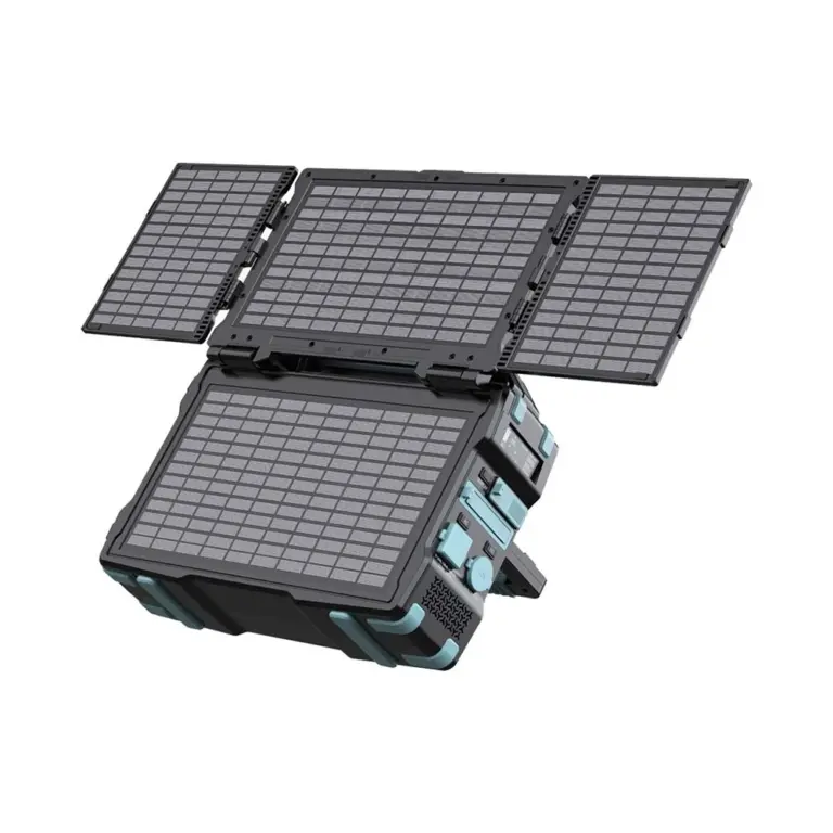 Powerology Portable Solar Power Generator 284wh 300w Qc - Black-0
