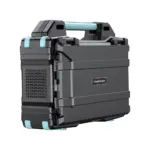 Powerology Portable Solar Power Generator 284wh 300w Qc - Black-133333