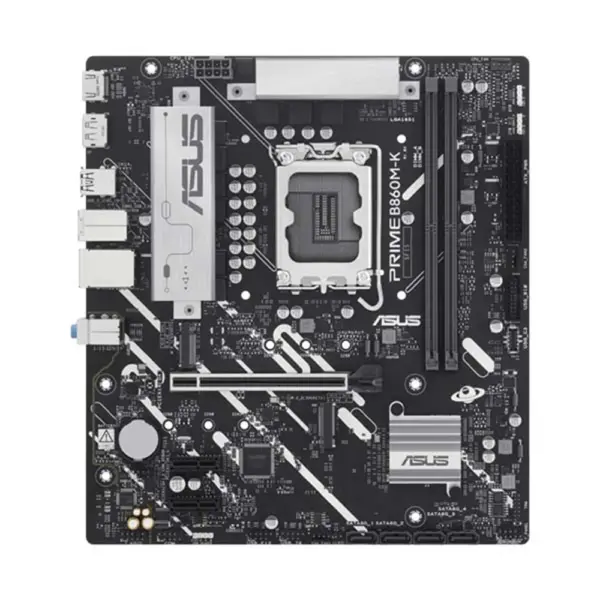 لوحة أم ألعاب أسوس Prime B860m-k Ddr5 Micro-atx - أسود-0