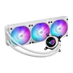 Asus Rog Strix Lc Iii 360 Argb - 3 X 120mm Aio Cpu Liquid Cooler With Lcd Display - White-134722