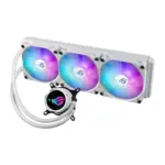 Asus Rog Strix Lc Iii 360 Argb - 3 X 120mm Aio Cpu Liquid Cooler With Lcd Display - White-134723