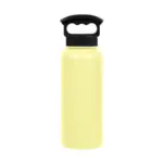 Fifty Fifty Vaccum Insulated Bottle 3 Finger Lid 1l - Lemon Drop -0