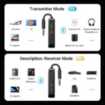 Ugreen Airplane Bluetooth Audio Receiver/transmitter-136056