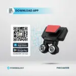Powerology Dual Lens Dash Camera - Black-135840