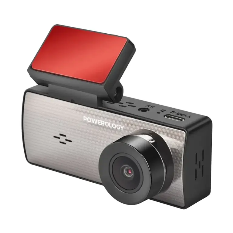 Powerology Dual RecordingCamera Dash - Black-0