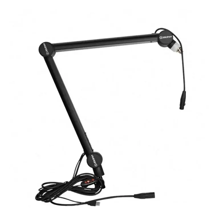 Alctron Ma616-xl Microphone Arm Stand With Xlr Cable - Black-0