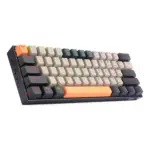 Redragon Draconic Pro Wired/wireless 2.4g/bt Mechanical Gaming Keyboard (Orange/grey Colour)- Dust-proof Brown-135911