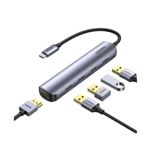 Ugreen 5-in-1 Usb-c Multifunction Adapter-0