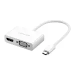 Ugreen Usb-c To Hdmi And Vga Converter - White-0