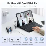 Ugreen Usb-c To 3.5mm Audio Adapter With Power Delivery-136091