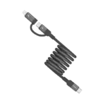 Momaxmag.link Duo Magnetic Usb-c To Usb-c & Lightning Cable 60w - 1m - Black-0