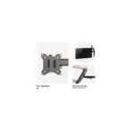 Lumi Dual-monitor All-in-one Studio Setup Desktop Stand - Fine Texture Black-136798