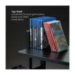 Lumi Gaming Desk Storage Shelf - Black-136836