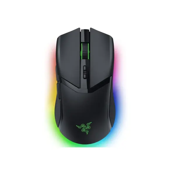 فأرة ألعاب لاسلكية قابلة للتخصيص ريزر كوبرا برو مع إضاءة ريزر كروما RGB - أسود-0