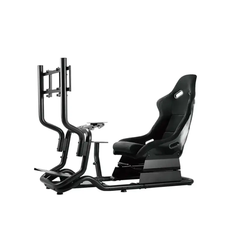 Lumi Racing Car Seat Simulation Portable Game Driving Simulator Chair Vr 2d 3d Racing Gaming Simulator Cockpit Seat -0