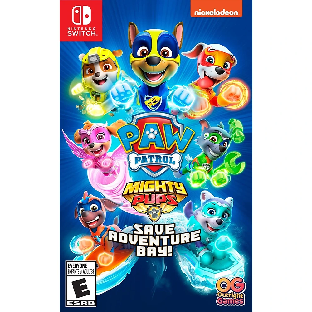 Nintendo Switch : Paw Patrol:mighty Pups Save Adventure Bay - R1-0 Nintendo Switch : Paw Patrol:mighty Pups Save Adventure Bay - R1-0