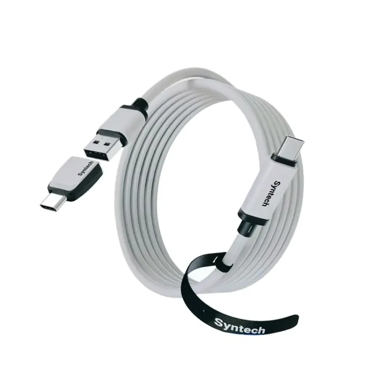 Syntech Usb-a To Usb-c Cable With Usb A-c Adapter) 3m/10ft-0