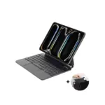 Sia Magnetic Keyboard 6 Lines Layout For Ipad Pro 13 Inch 2024 With Pencil Holder - Black (Ar/eng)-0