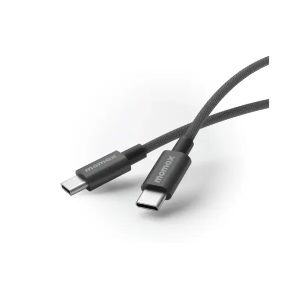 Momax Elite Usb-c To Usb-c Braided Cable 60w 0.5m-0