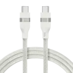 Anker Usb-c To Usb-c Cable 240w (Upcycled-braided) (0.9m/3ft) - White-0