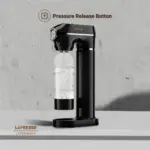 Lepresso Carbonator Instant Sparkling Water 1l - Black-138281