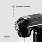 Lepresso Carbonator Instant Sparkling Water 1l - Black-138283