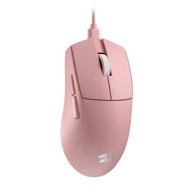 Redragon King 1k Wired Ultra Light-weight Gaming Mouse - Pink-0