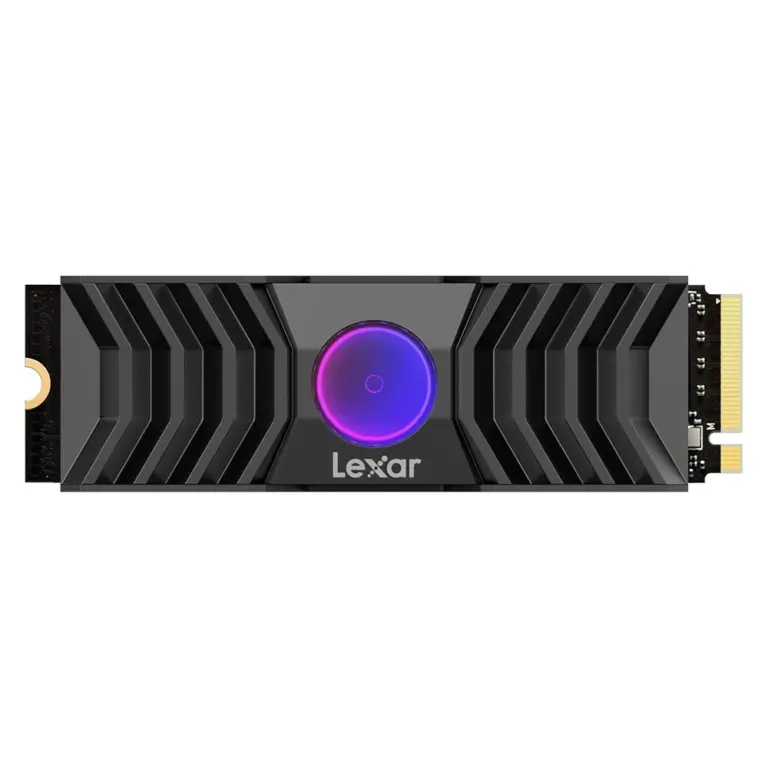 Lexar Nm1090 With Heatsink M.2 2280 Pcie Gen5x4 Nvme Ssd - 2 Tb-0