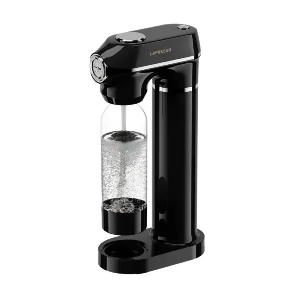 Lepresso Carbonator Instant Sparkling Water 1l - Black-0