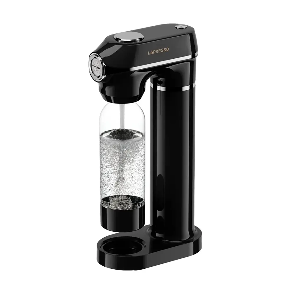 Lepresso Carbonator Instant Sparkling Water 1l - Black-0