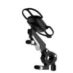 حامل دراجة من بورودو بممتص الصدمات - أسود-0