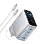 Anker Charger 140w, 4-port Foldable Pd 3.1 Usb-c Gan Charger With Usb-c Cable-0