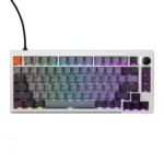 Cidoo C75 Quick Trigger Mechanical Wired Keyboard With Magnetic Switch - Silver (English)-138997
