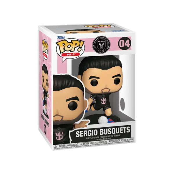 Funko Pop: Football- Inter Miami Cf Sergio Busquets (Away Jersey)-0