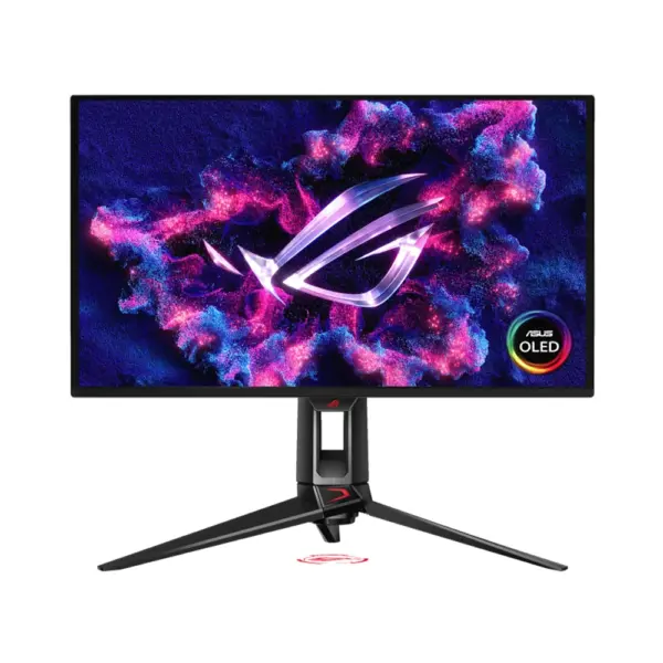 شاشة ألعاب أسوس روغ سويفت أوليد PG27UCDM مقاس 27 بوصة بدقة 4K QD-OLED، معدل تحديث 240Hz، زمن استجابة 0.03ms، منفذ HDMI 2.1، مع تقنيتي AMD فري سينك بريميوم برو وG-Sync Compatible-0