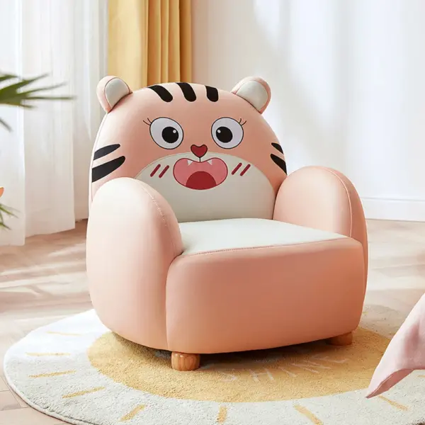 Linsy Kids Mini Sofa Chair - Pink-0