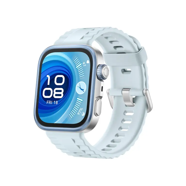 Huawei Watch Fit 4 Pro Silver Aluminum Case - Blue-0