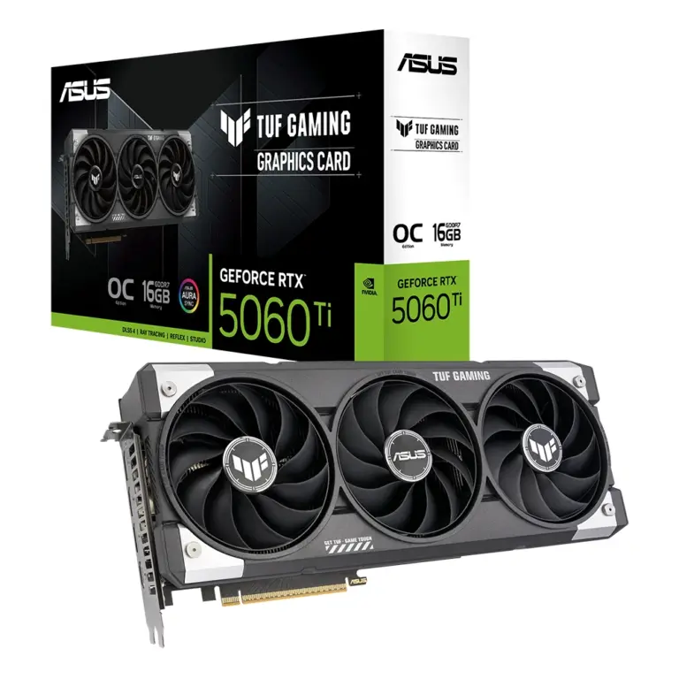 ASUS TUF Gaming GeForce RTX™ 5060 Ti 16GB GDDR7 OC Edition Gaming Graphics Card-0