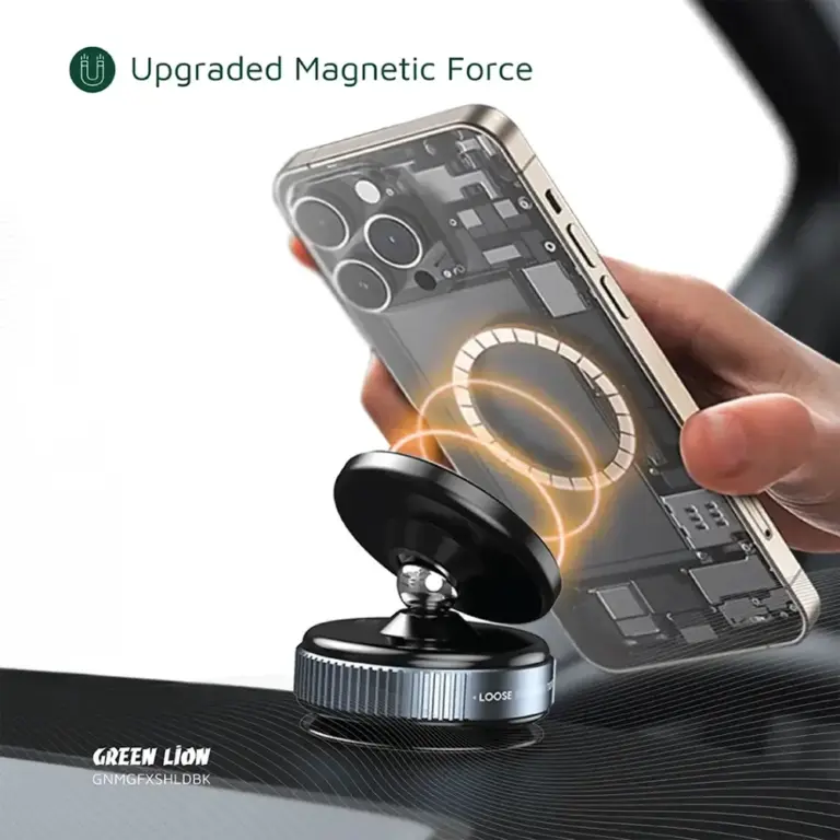 Green Lion Magno Flex Vacuum Suction Holder - Black-0