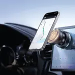 Green Lion GX-33 Auto Suction Phone Holder - Black-0