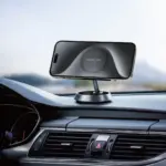 Green Lion Rotatable MagSafe Holder - Black-0