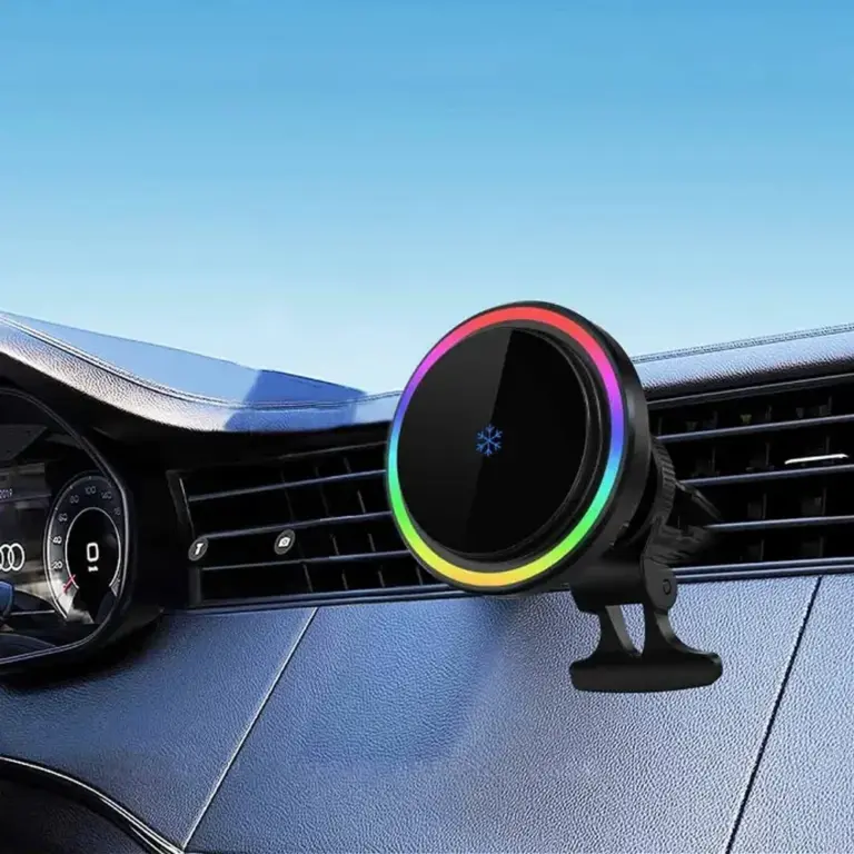 Powerology Qi2 Standard - 15W Compatible With iPhone15 MagSafe Fast Charger - Black-0