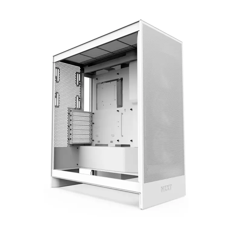 NZXT H7 Flow (2024) Mid Tower ATX Case - White-0