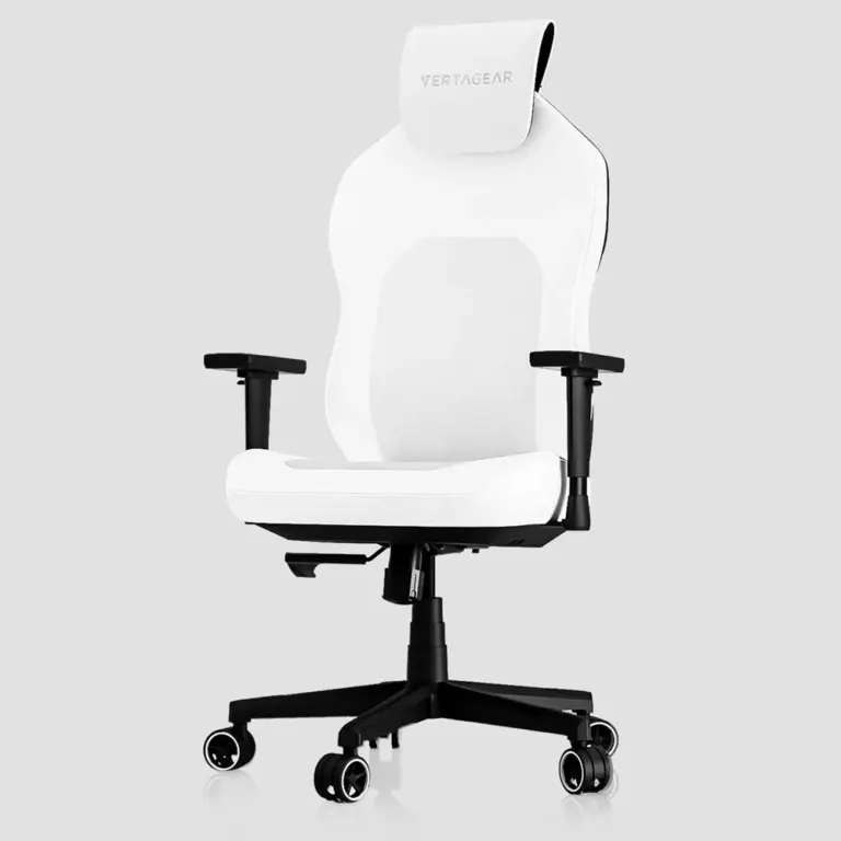 VERTAGEAR SL1800 Office Gaming Chair - White/Black-0