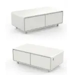 Gamvity Newest Luxury Pro Version Smart Coffee Table 135l Refrigerator (Tb135) - Pure White-139941