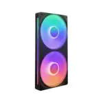 NZXT F240 RGB CORE - 2 x 120mm Single Frame Case Fan - Black-0