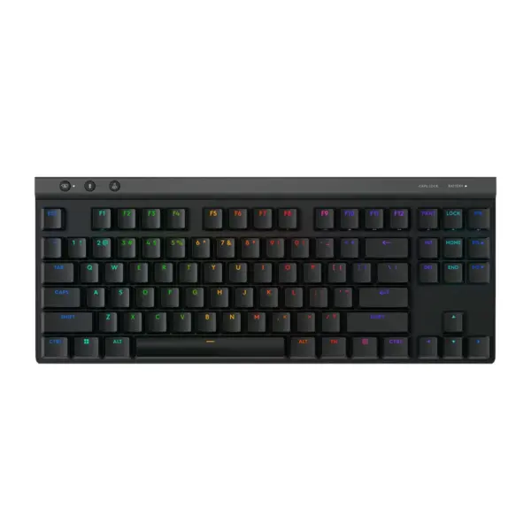 Logitech G515 TKL LIGHTSPEED Low-Profile Wireless Gaming Keyboard Tactile Switch - Black (US Layout)-0