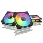 Asus TUF Gaming TR120 Reverse blade ARGB 3-in-1 Pack Fan - Black-0